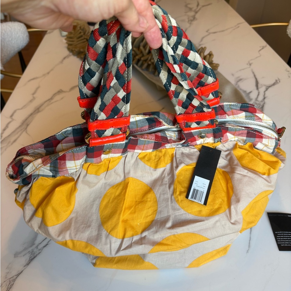 Marc By Marc Jacobs Yellow and Red Tote Bag